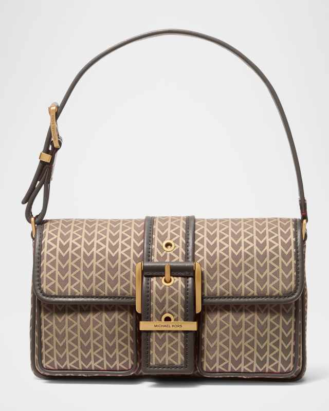 Colby Medium Signature Logo Shoulder Bag